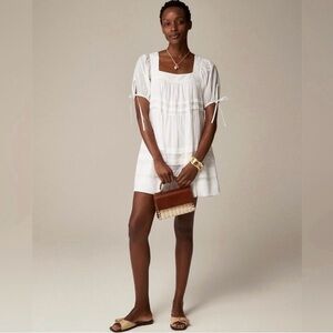 J. Crew White Mini Dress